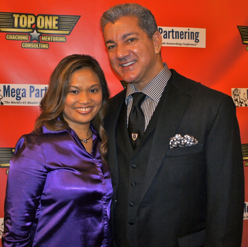 Bruce Buffer : Melanie Jane Nicolas